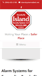 Mobile Screenshot of islandsecuritysystemsllc.com